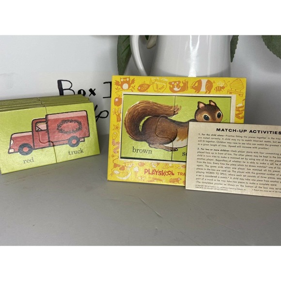 1970 Milton Bradley Early Childhood Enrichment Series Color Math-Ups Unit 2 - Picture 2 of 4